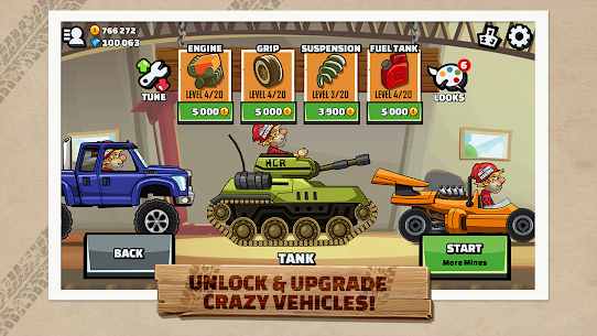 Hill Climb Racing 2 MOD (Unlimited Money) 1