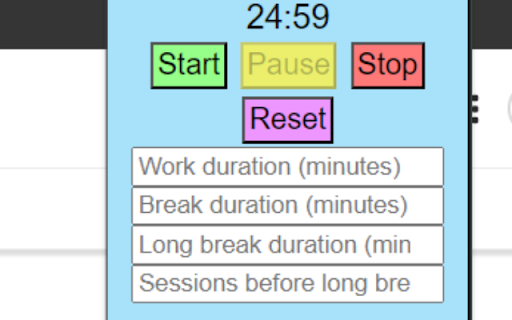 Pomodoro Timer