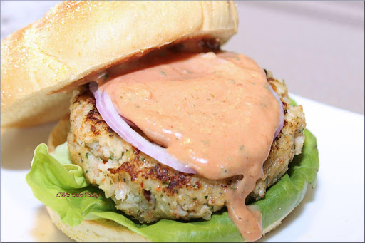 Spicy Shrimp Burger