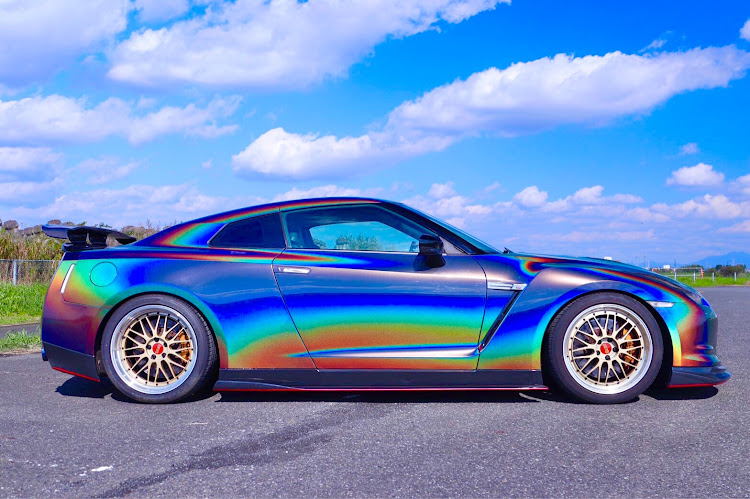 NISSAN GT-Rの12月もよろしくお願いします・12月にエントリーします・マジョーラカラー・2022ベストショット・愛車に感謝に関するカスタム事例の投稿画像1枚目