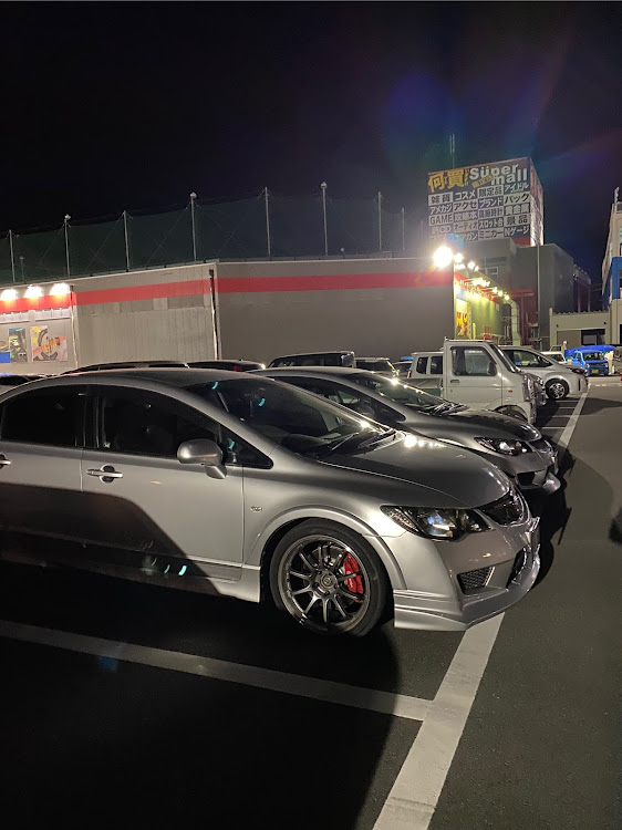 シビックタイプRの夜景と愛車・ラーメンオフ・腹ブローに関するカスタム事例の投稿画像5枚目
