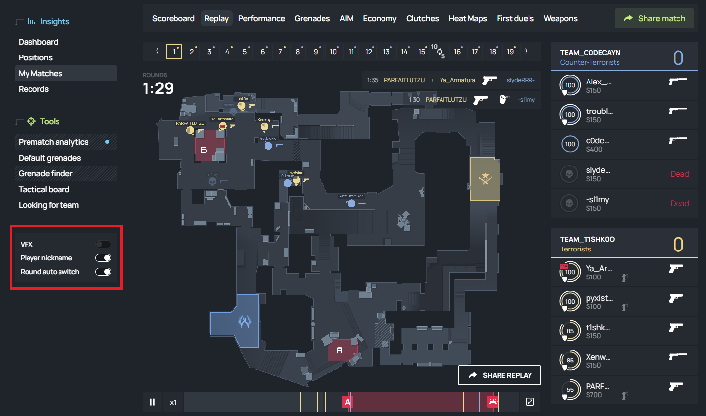 SCOPE.GG Update 0.25. Prematch analytics 2.0, new 3D effects in Replay and Performance