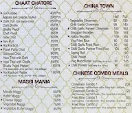 Aggarwals menu 1