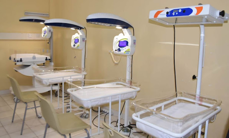 New equipment installed at West Hospital, which has been renamed to be Mama Rachel Ruto Maternity Hospital in Eldoret