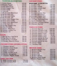 Sri Manjunatha Chicken Center menu 6