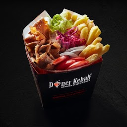 Doner Box with Fries and Salad