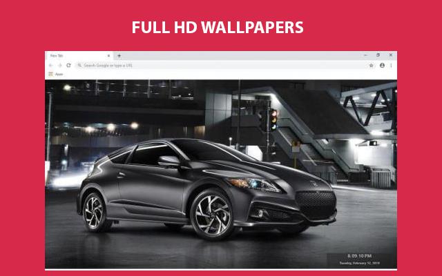 Honda CRZ Wallpapers and New Tab