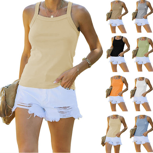 Title 1, Womens Pit Strip Camisole Casual Womens Top