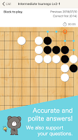 BearTsumego -Play Go exercises Screenshot