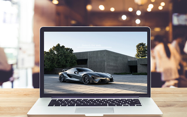 Toyota GR Supra HD Wallpaper Sports Car Theme