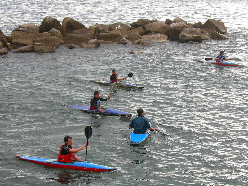 Allenamento in cinque di dan