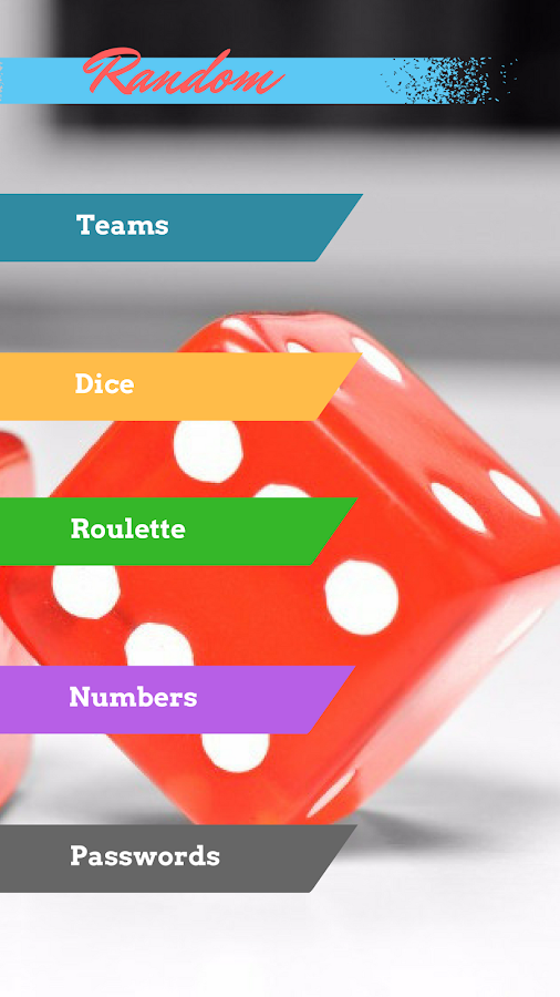 Random Generator - Android Apps on Google Play