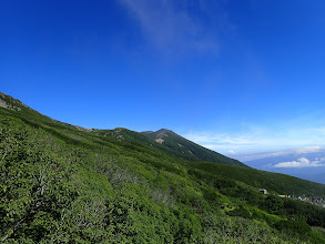 継子岳方面