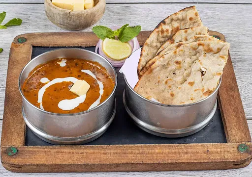 Special Dal Makhni [300 Ml] + 2 Butter Tandoori Roti