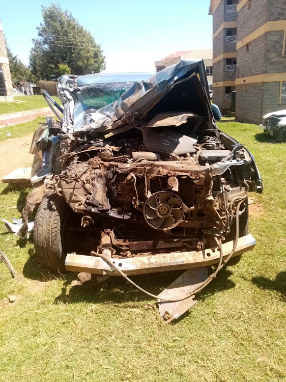 David Rudisha's Toyota Land Cruiser on Sunday, August 25, 2019.