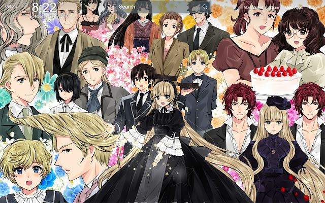 Gosick Wallpapers Theme New Tab