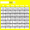 Timetable icon