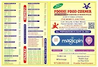 Foodie Food Corner menu 1