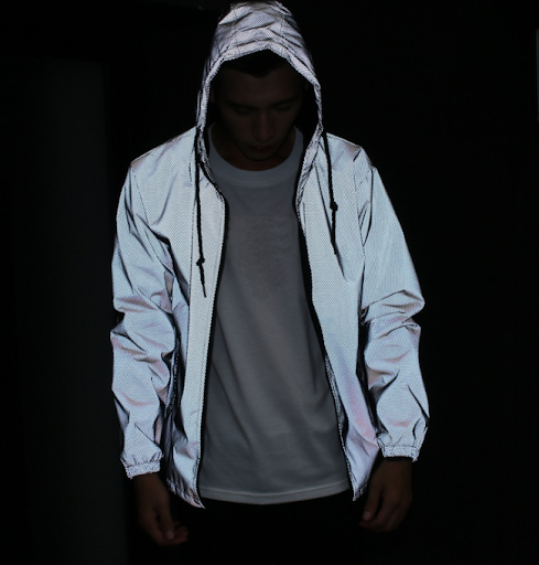 Title 6, Korean Mens Luminous Mesh Hooded Windbreaker J...
