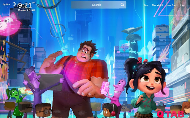 Ralph Breaks the Internet Wallpapers New Tab