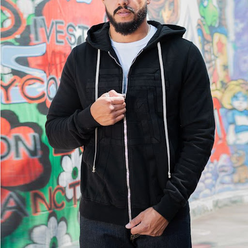Title 5, Mens Fashion Black Sweater Jacket, Loose Tops,...