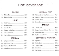 Himalayan Restaurant menu 1