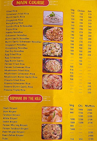 Seven Eleven Cafe And Restaurant menu 1