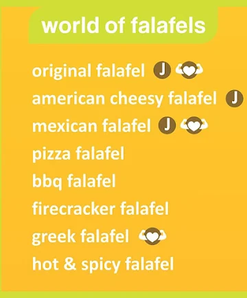 Falafels menu 