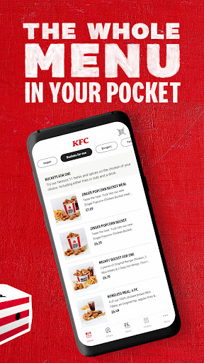 Screenshot KFC App UKI - Mobile Ordering