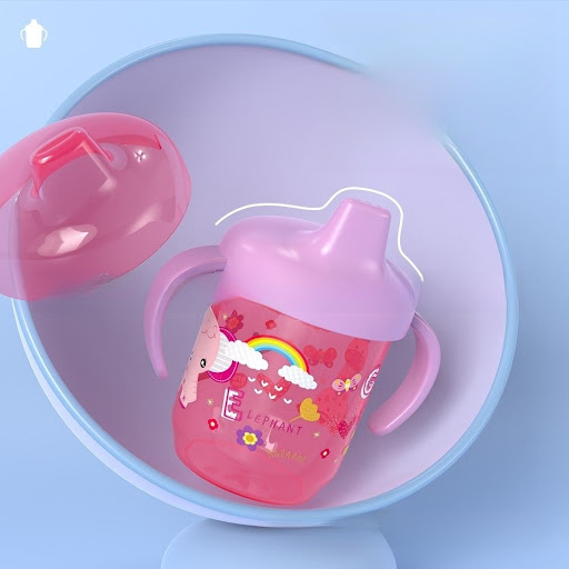 Title 6, Cartoon Animal Integrated Handle Infant Learnin...
