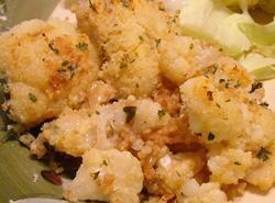 Roasted Cauliflower and Garlic