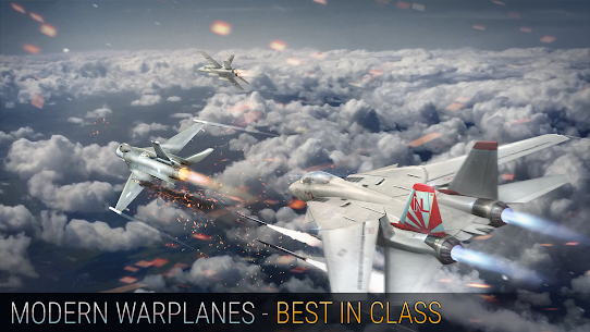 Modern Warplanes MOD: Combat Aces PvP Skies Warfare (Free Shopping) 1