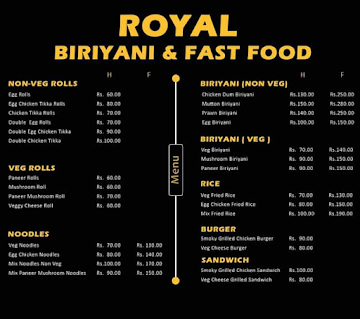 Balaji South Indian menu 