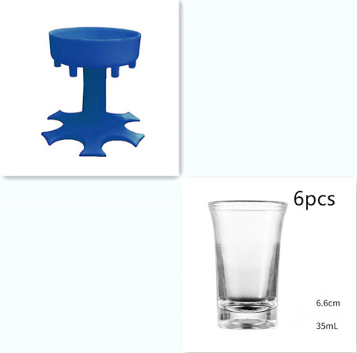 Blue cup set