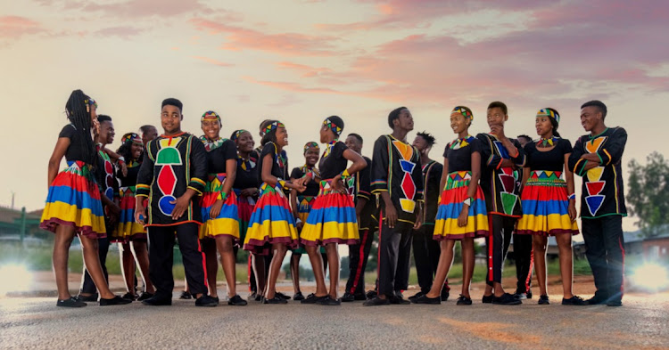 Ndlovu Youth Choir are flying the South African flag high.