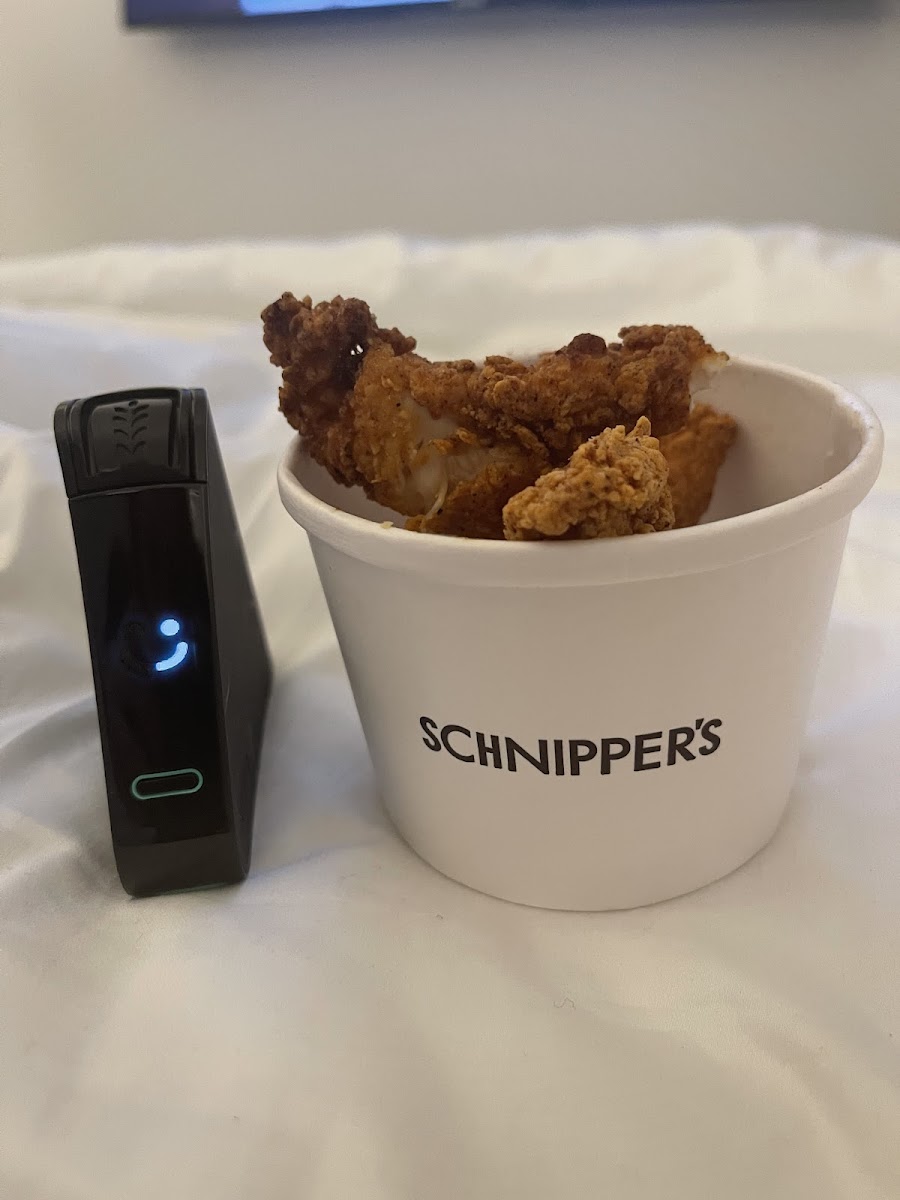 Gluten-Free Chicken Fingers/Nuggets at Schnipper's