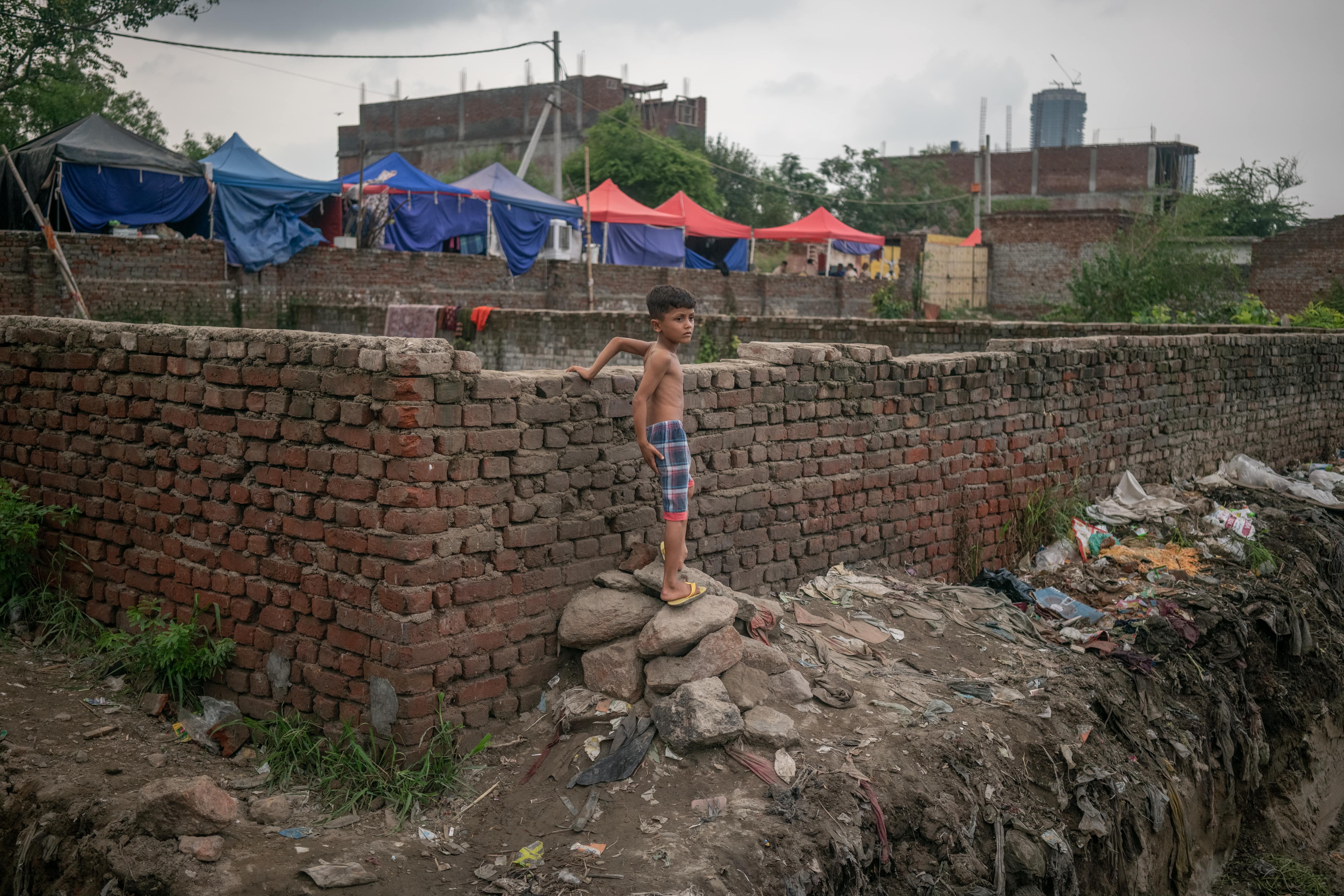 Mosque bulldozed at Rohingya camp in Delhi