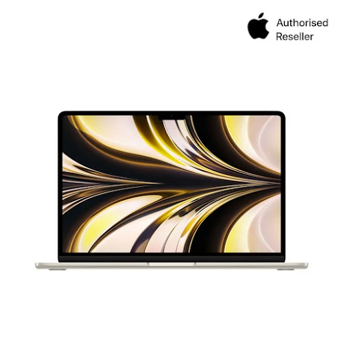 Máy tính xách tay MacBook Air 13.6" M2/8C CPU/10C GPU/16GB/256GB SSD (STARLIGHT) Z15Y00058