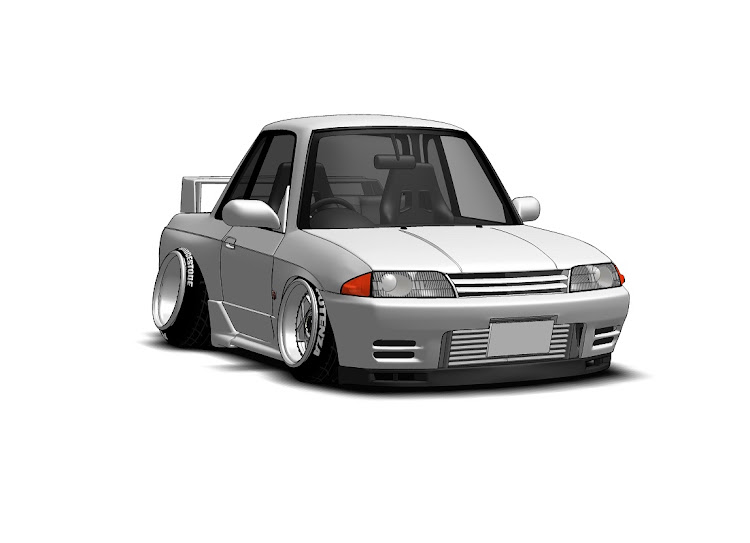 しろくま  北海道○くま連合協会さんが投稿したR32・スカイラインGT-R・CG手直しに関するカスタム事例の投稿画像1枚目