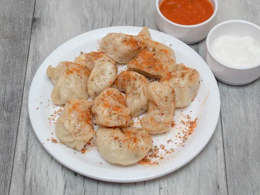 Chicken Steamed Momos [10 Pieces]