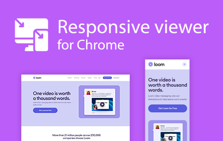 Responsive viewer For Chrome small promo image