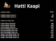 Hatti Kaapi menu 1