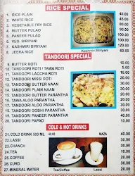 Punjabi Vaishno Dhaba menu 1