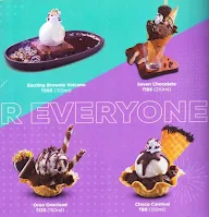 Havmor Ice Cream menu 1