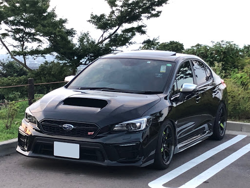 スバル Wrx Stiを華麗にカスタム By 鎌倉 08 16 帰省途中に金沢の友達のところに遊びに行きました 友達の黒のvab 6 Cartune