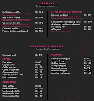 The Little Damaged Cafe menu 2