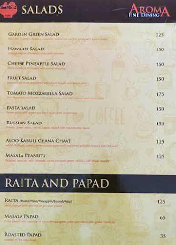 Lakshya Hotel menu 