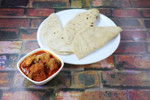 Roti (3Pc) + Chicken Kosha (2Pc)