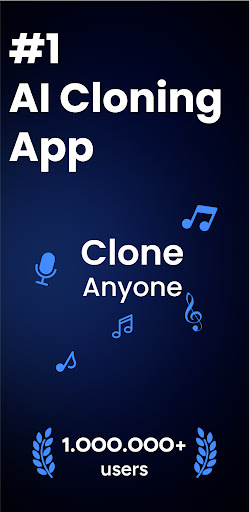 Screenshot Voice & Face Cloning: Clony AI