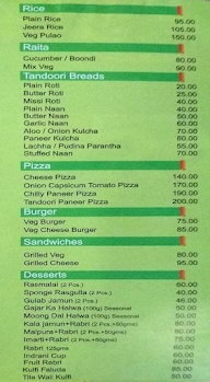 Nathu's Sweets menu 3